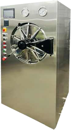 Horizontal Cylindrical Autoclave Single/Double Door